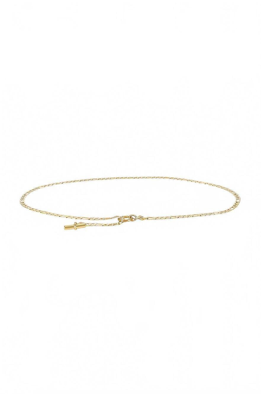 NEW FRAME women's chain belt in gold